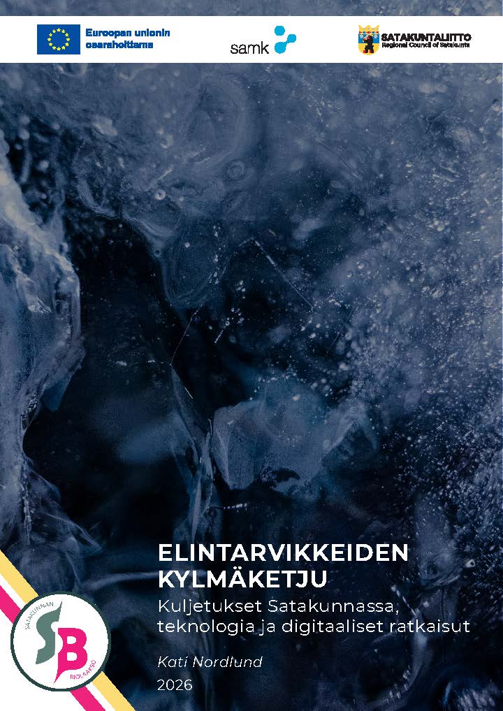Elintarvikkeiden kylmäketju -julkaisun kansikuva.