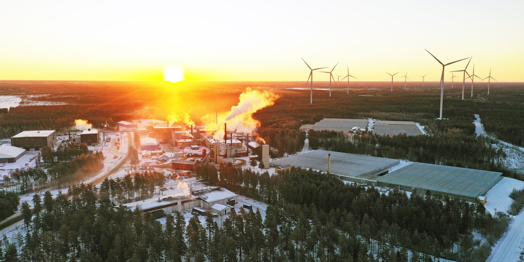 Kirkkokallio pictured from above.