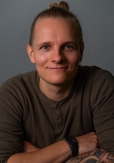 Closeup of Wili Helenius.